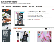 Tablet Screenshot of bursatanahabang.com